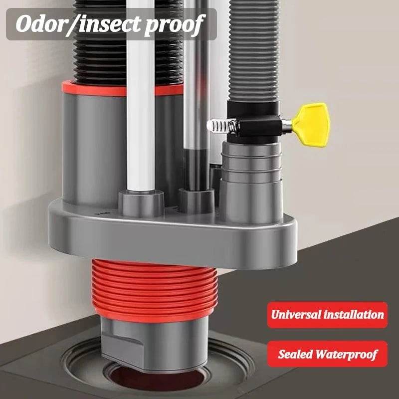 Sealing Drain Pipe Adapter for Washing Machine & Dishwasher - Nic's Electronics