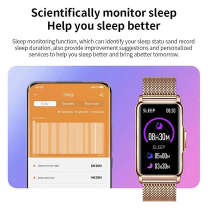 Nic's Electronics Waterproof Smart Bracelet Watch with Heart Rate
