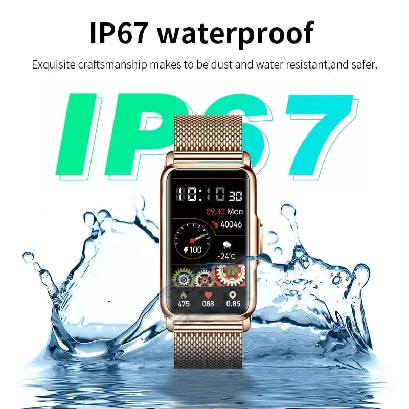 Nic's Electronics Waterproof Smart Bracelet Watch with Heart Rate