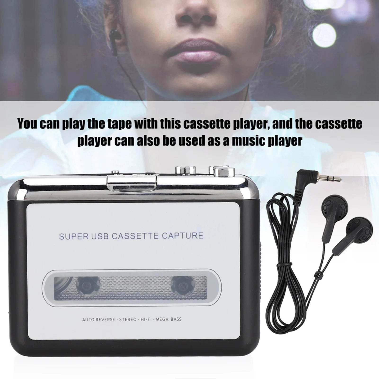 Portable Audio Music Player - Capture Tapes to MP3 - Nic's Electronics