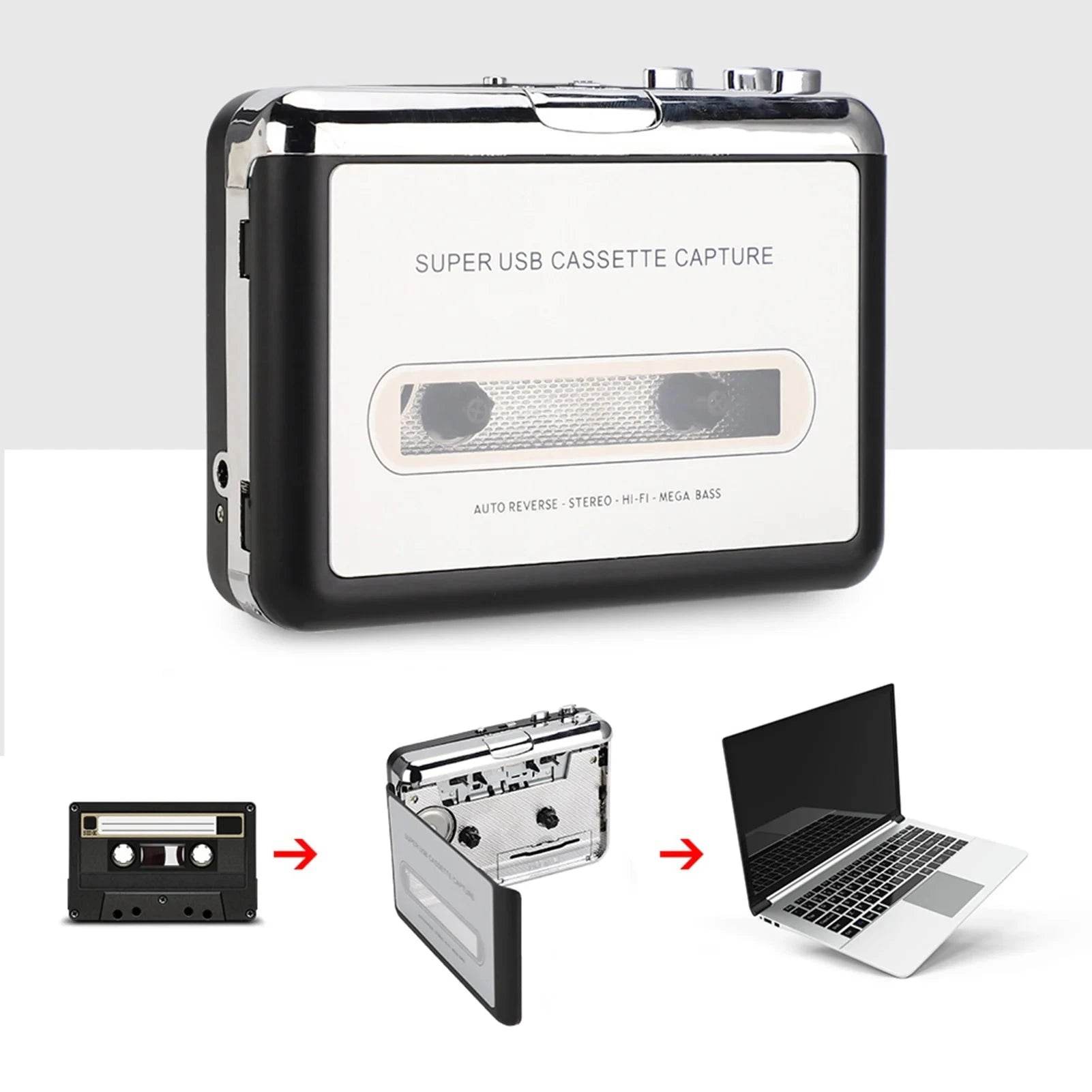 Portable Audio Music Player - Capture Tapes to MP3 - Nic's Electronics