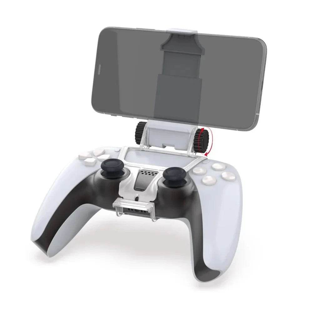 PS5 DualSense Controller Mobile Phone Clip – Adjustable Grip Mount Stand - Nic's Electronics