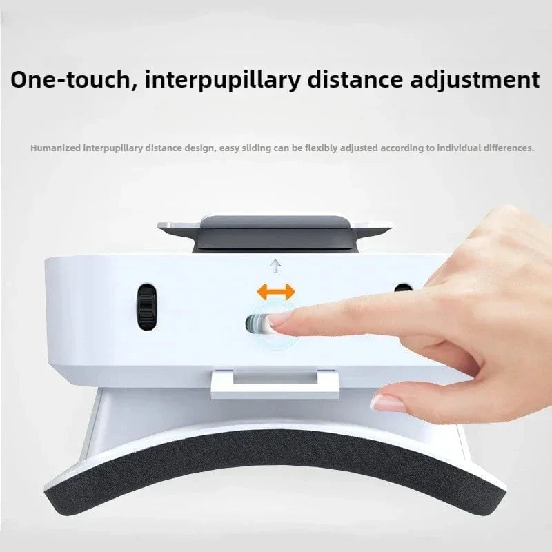 Nic's Electronics White G05 3D VR SHINECON Glasses Headset Headmounted Virtual Reality Adjustable VR Glasses for 4.7-6.3inches Android Smart Phones