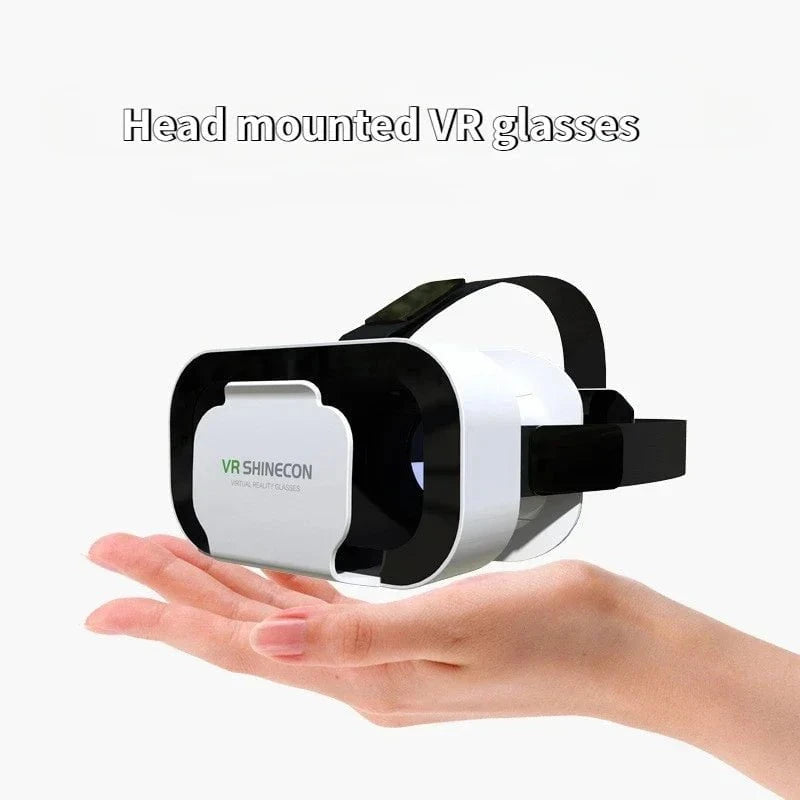Nic's Electronics White G05 3D VR SHINECON Glasses Headset Headmounted Virtual Reality Adjustable VR Glasses for 4.7-6.3inches Android Smart Phones