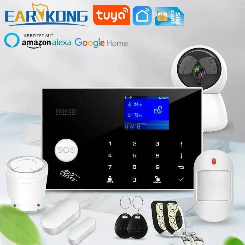 WiFi GSM Home Security Alarm System with Alexa & RFID - Nic's Electronics