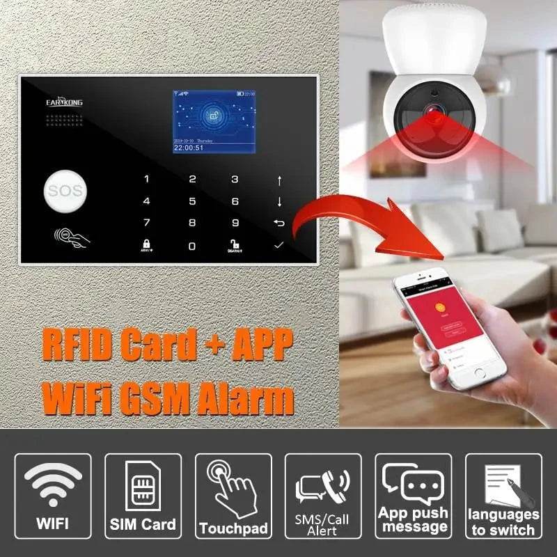 WiFi GSM Home Security Alarm System with Alexa & RFID - Nic's Electronics