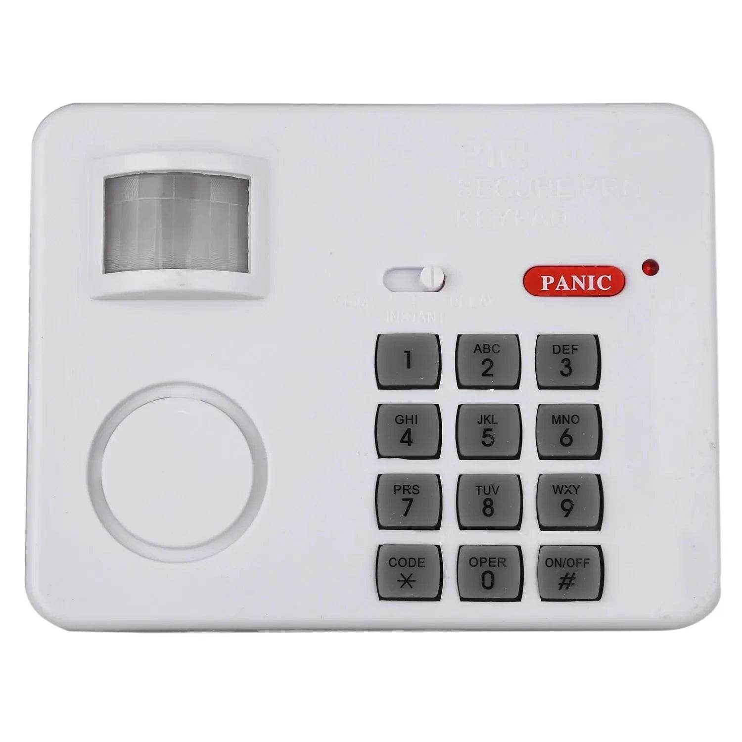 Wireless Home Security Alarm with PIR Sensor & Keypad - Nic's Electronics