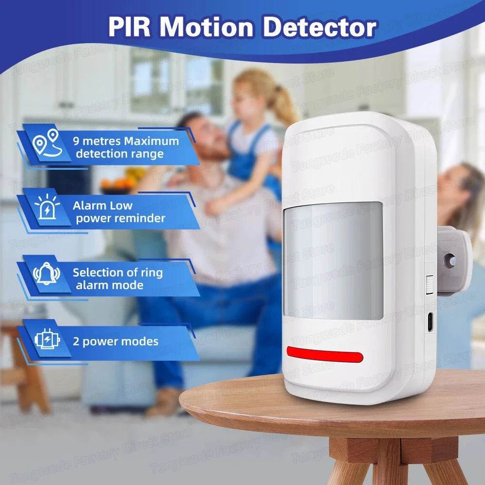 Wireless Motion Sensor Alarm with Remote Control - Nic's Electronics
