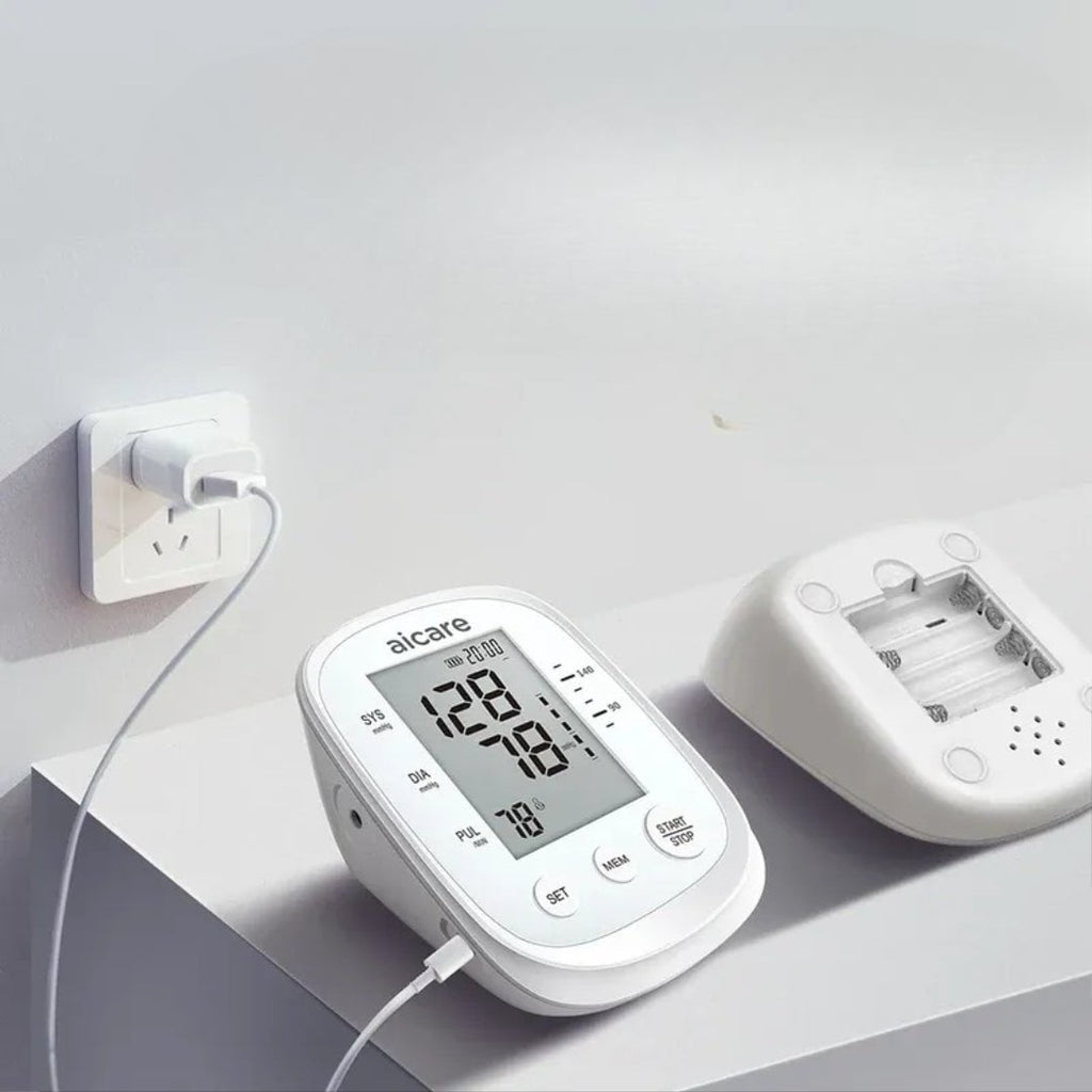 Nic's Electronics X5-White Digital Upper Arm Blood Pressure Monitor