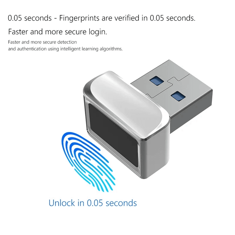 Y06A USB Fingerprint Reader for Windows Hello - Nic's Electronics